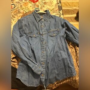Vintage Harley denim shirt